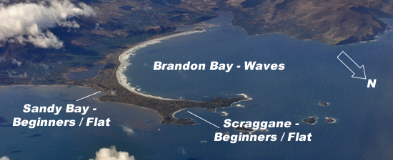 Brandon Bay Map